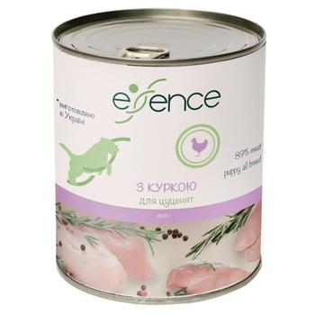 Essence Wet Food with Chicken for Puppies of All Breeds 800g - buy, prices for MasterZoo - photo 1