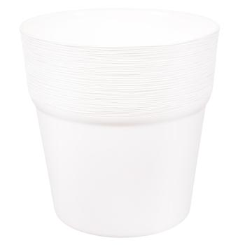 Горщик для рослин Prosperplast Furu білий 17,5см - купити, ціни на Таврія В - фото 1