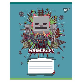Зошит Yes Minecraft Heroes лінія А5 24 аркуші - купити, ціни на - фото 4
