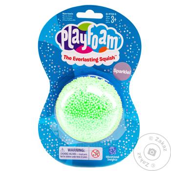 Educational Insights EI-9722-G Green Mega-Sparkles Ball Plasticine - buy, prices for Tavria V - photo 1