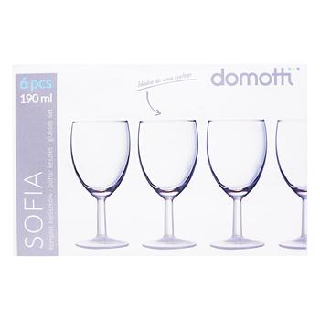 Sofia Set of Wine Glasses 6pcs 190ml - buy, prices for NOVUS - photo 2