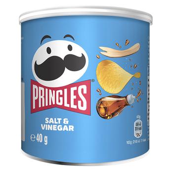 Чипсы Pringles Соль и уксус 40г - купить, цены на КОСМОС - фото 1