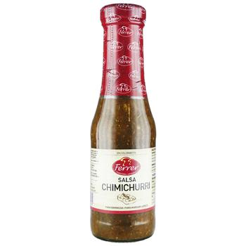 Ferrer Salsa Chimichurri  Pasteurized Canned Sauce 320g