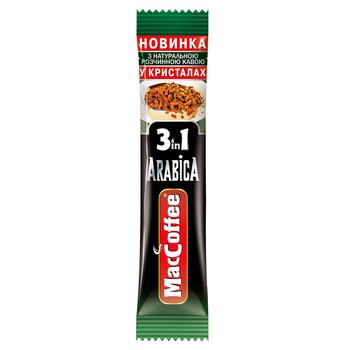 Напиток кофейный MacCoffee Arabica 3в1 16г - купить, цены на Идеал - фото 1