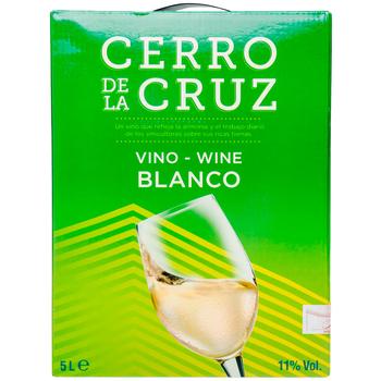 Cerrо de la Cruz Blanсo White Dry Wine 11% 5l - buy, prices for METRO - photo 2