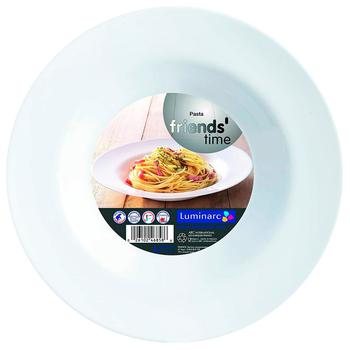 Luminarc Friends Time pasta plate 28cm - buy, prices for Auchan - photo 1