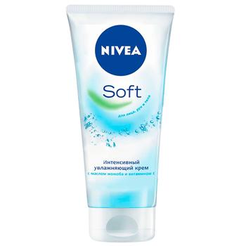 Крем для тела Nivea Soft увлажняющий 75мл - купить, цены на Auchan - фото 2