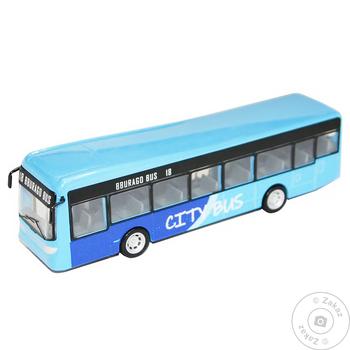 Bburago City Bus Toy Car Model - buy, prices for COSMOS - photo 1