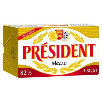 Масло President кислосливочное несоленое 82% 400г - купить, цены на METRO - фото 3