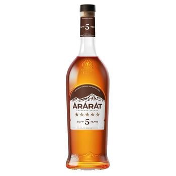 Ararat 5 Yrs Brandy in Gift Box 40% 0.7l - buy, prices for MegaMarket - photo 1