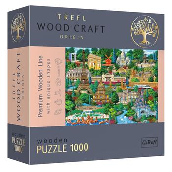 Пазл Trefl Деревянные пазлы Франция - знаменитые места 1000 - купить, цены на КОСМОС - фото 1