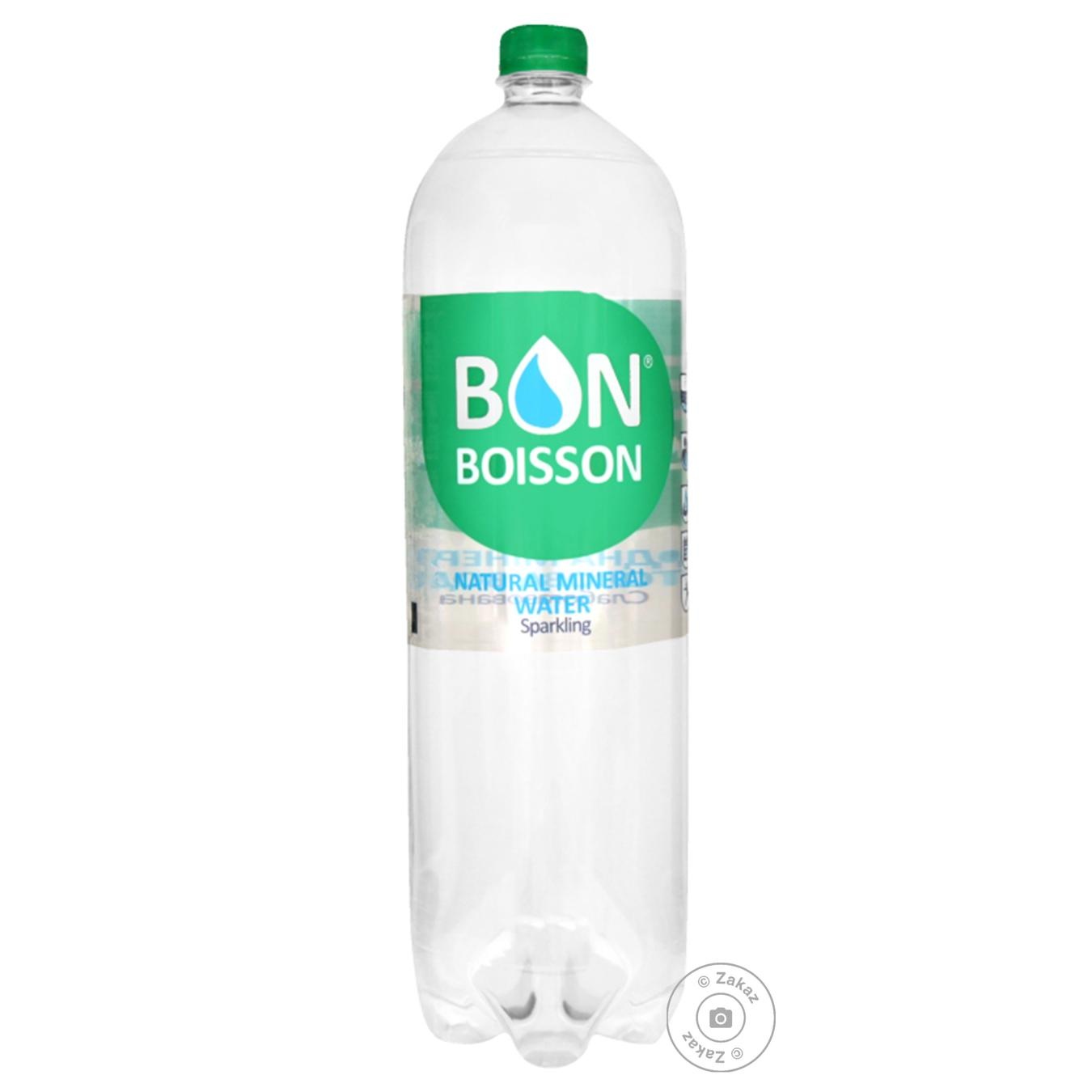 

Вода Bon Boisson минеральная слабогазированная 2л