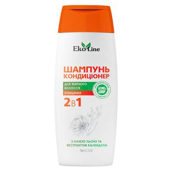 EkoLine 2in1 Shampoo-Conditioner for Oily Hair 250ml