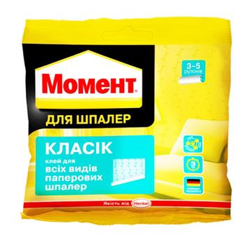 Клей Момент Класік для шпалер 95г - купити, ціни на Auchan - фото 1