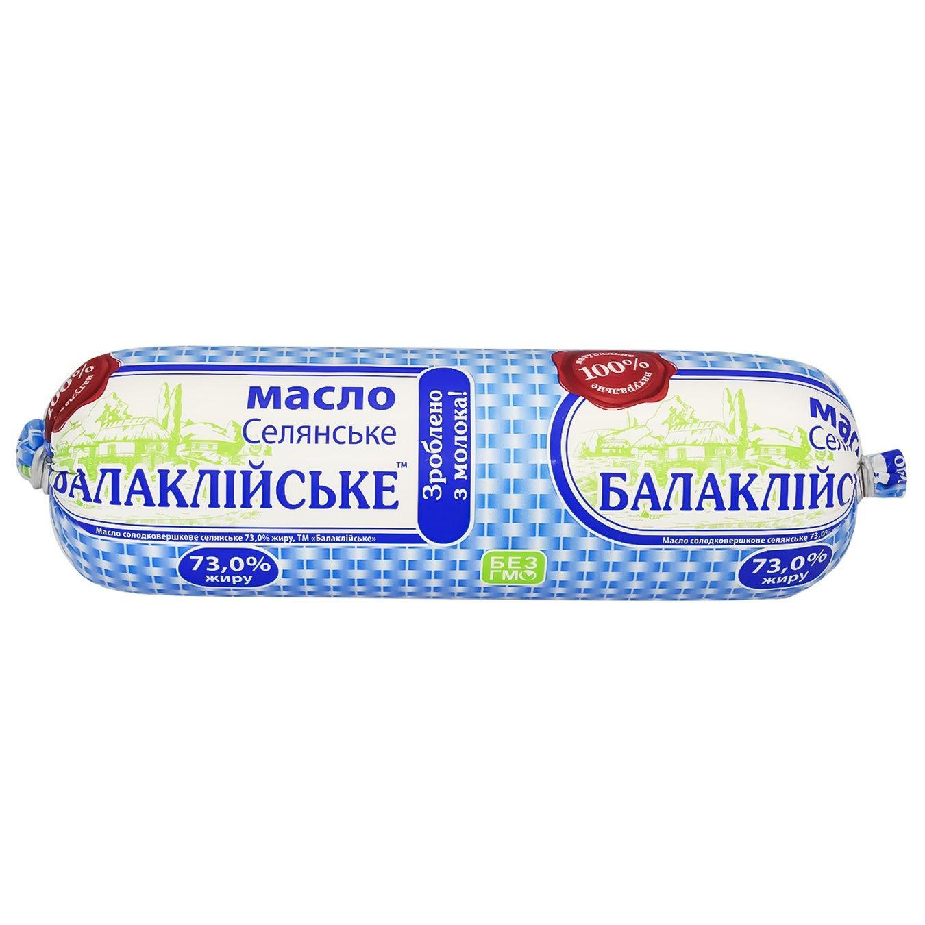 

Масло Балмолоко 400/500 г 73 % Селянське