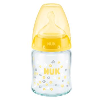 Бутылка Nuk First Choice Plus стеклянная с силиконовой соской 120мл - купить, цены на - фото 1