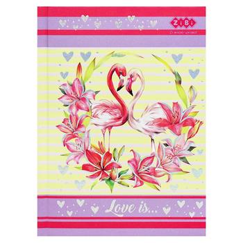 ZiBi Love Is Hard Cover Checkered Notebook А6 64 sheets - buy, prices for NOVUS - photo 1