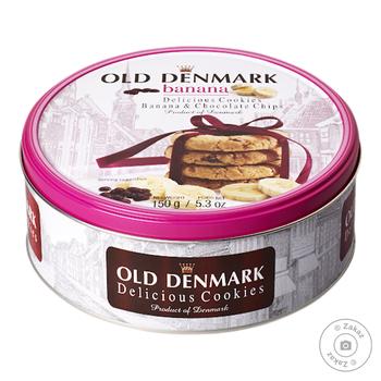 Old Denmark Banana Chocolate Cookies 150g - buy, prices for Vostorg - photo 1