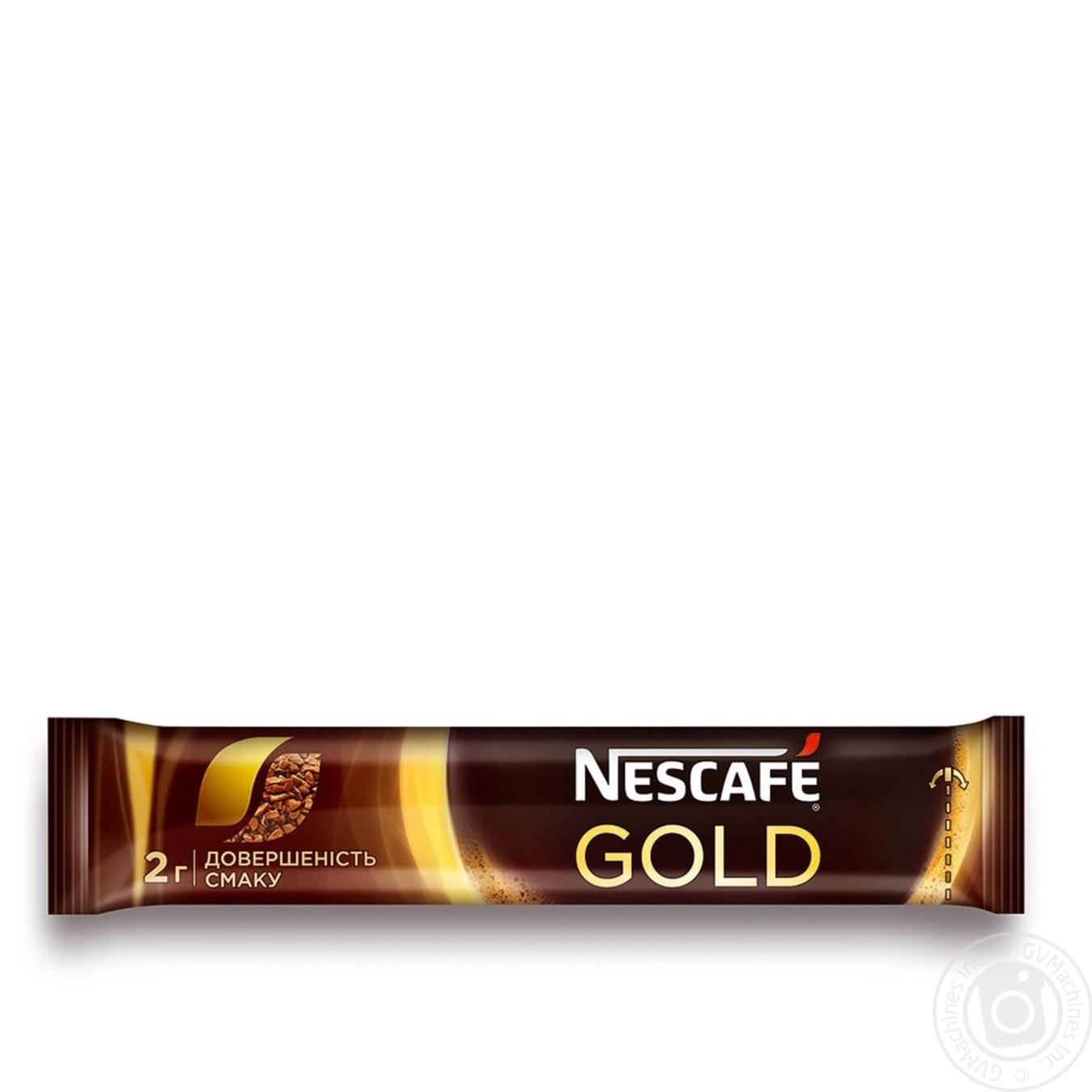 Nescafe Gold Instant Coffee stick sachets 1,8g → Drinks → Coffee →