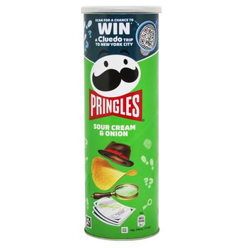 Чипси Pringles сметана та цибуля 165г - купити, ціни на NOVUS - фото 1