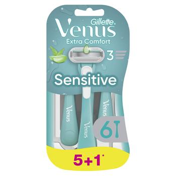 Бритви одноразові жіночі Gillette Venus Sensitive 6шт