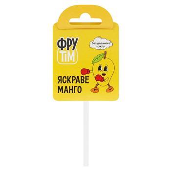Льодяник Фрутім Манго натуральний на паличці 10г