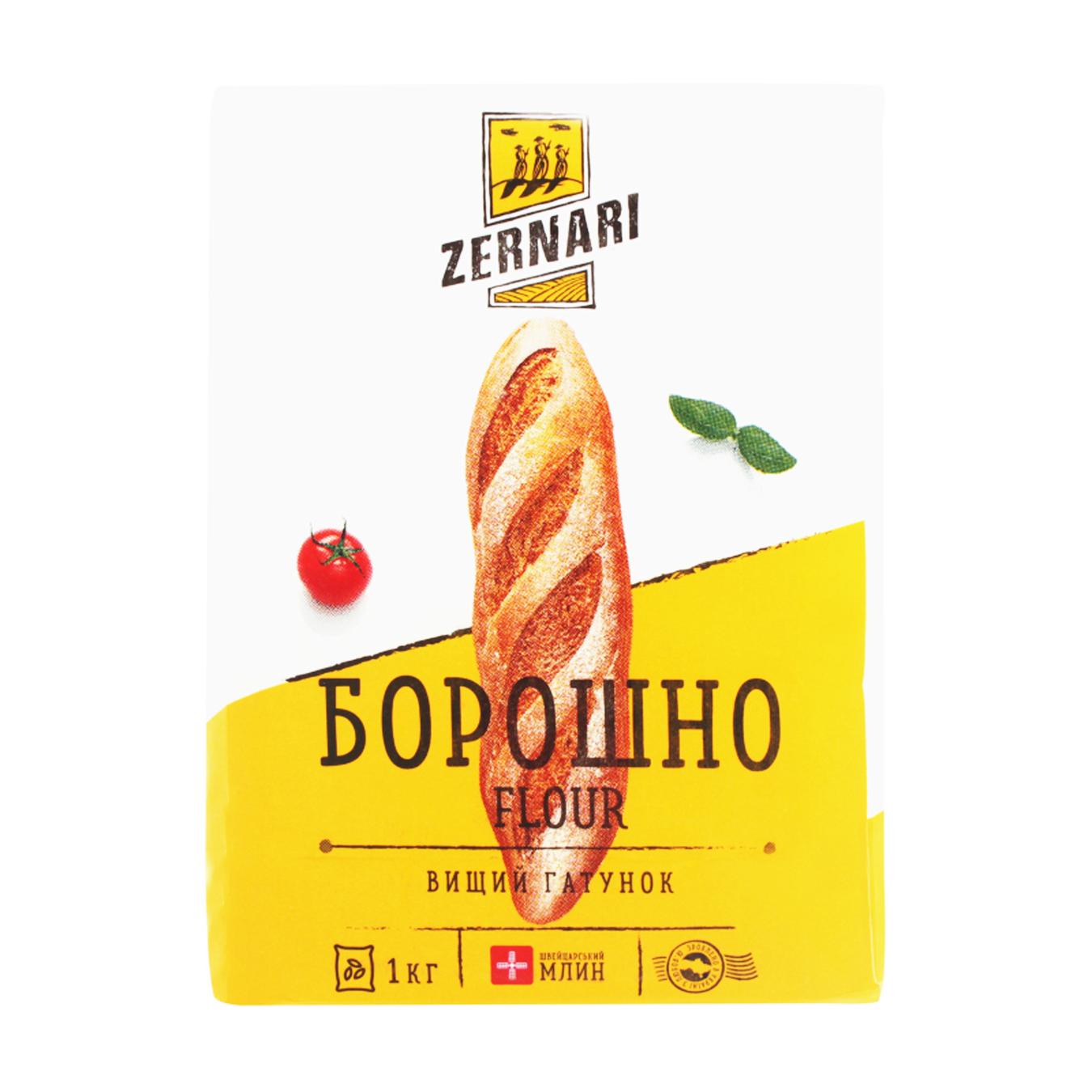 

Мука Zernari пшеничная высший сорт 1кг