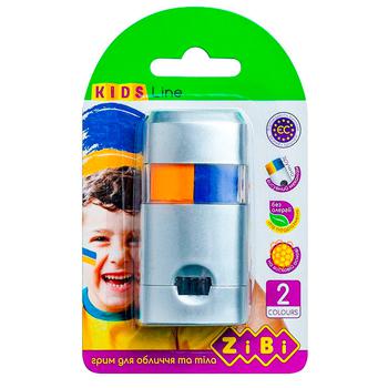 Zibi Patriot Paints for Face and Body with Sliding Mechanism 2 Colors - buy, prices for NOVUS - photo 1