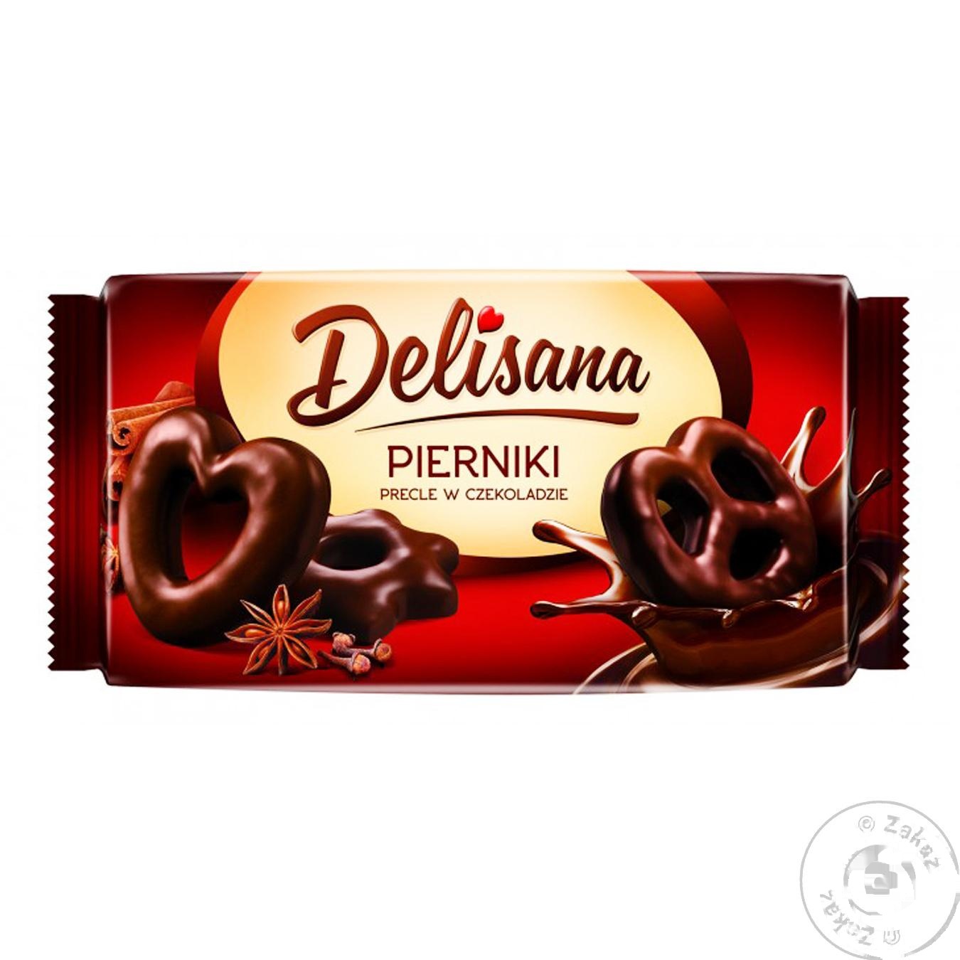 

Печенье Delisana имбирное крендели 400г