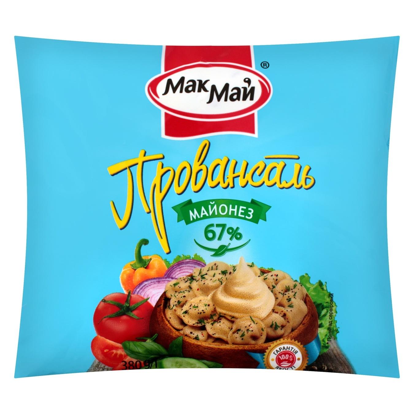 

Майонез Мак Май Провансаль 67% 380г