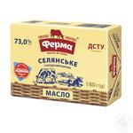 Масло вершкове Ферма Селянське 73% 200г