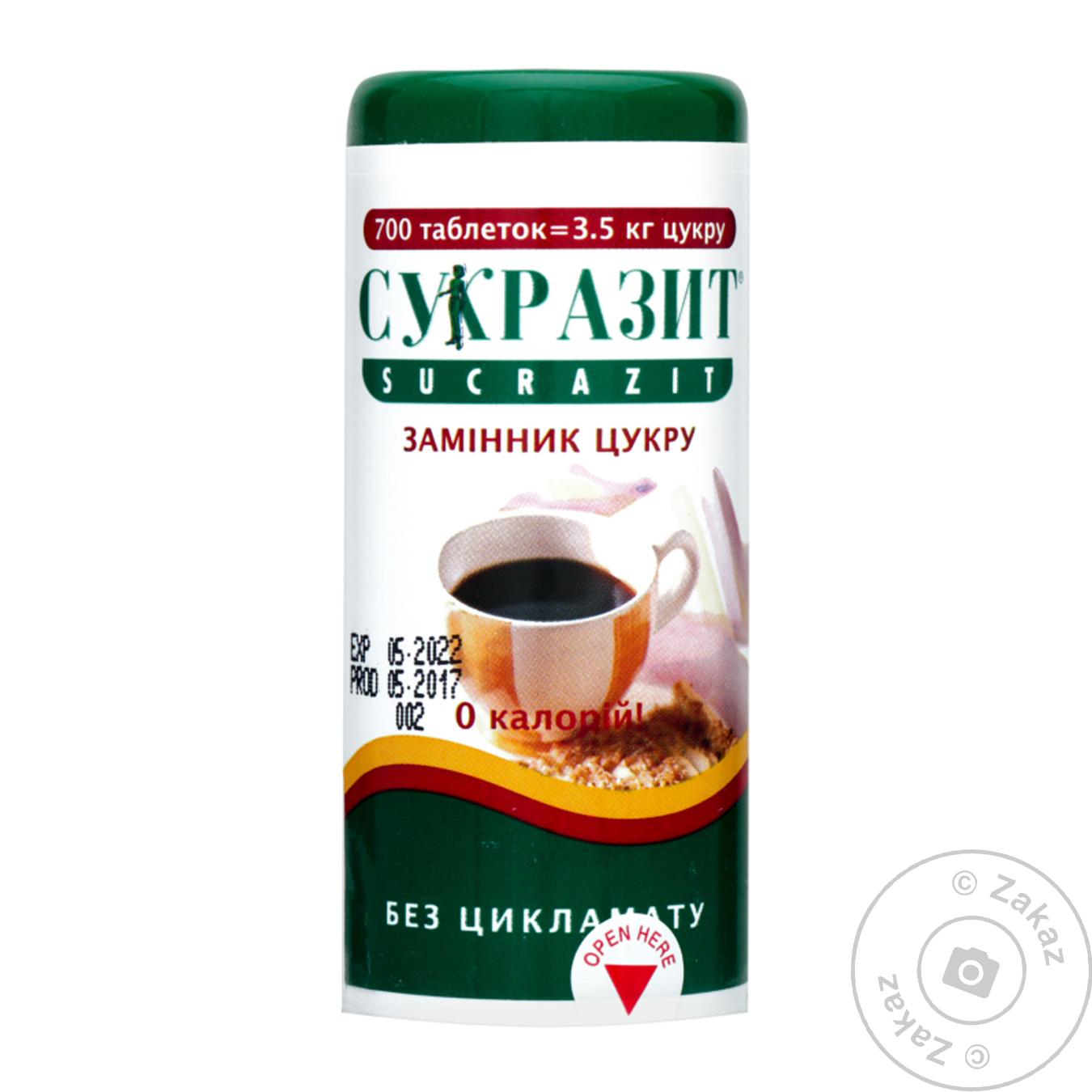 

Замінник цукру Сукразіт 700 шт.
