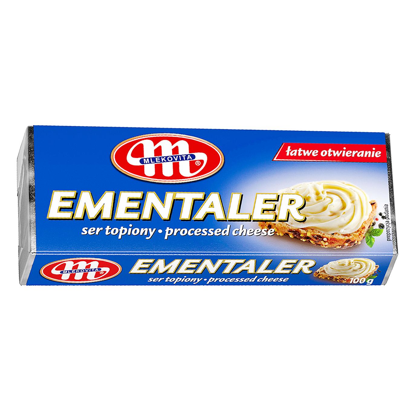 

Сыр плавленый Mlekovita Эменталер 100г