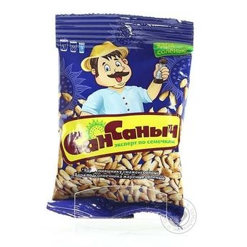 Seeds San sanych sunflower salt 50g - buy, prices for MegaMarket - photo 1