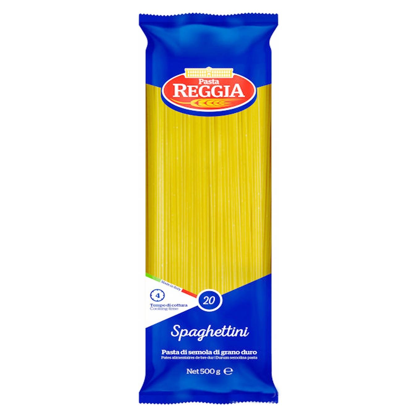 

Макаронные изделия Pasta Reggia Spaghettini 20 500г