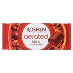Roshen Aerated Milk Chocolate 80g