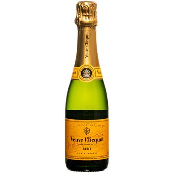 Шампанське Veuve Clicquot Brut біле 12% 0.375л