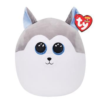 TY Squish-A-Boos Husky Soft Toy 20cm