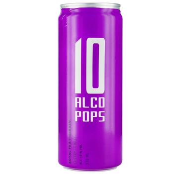 Напій зброджений Alco Pops Вишня-Чілі газований 10% 0,33л - купити, ціни на NOVUS - фото 1