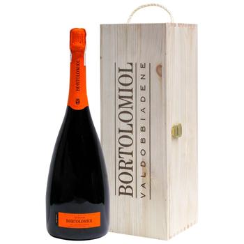 Вино ігристе Bortolomiol Prosecco Senior біле сухе 1.5л - купить, цены на AlcoHub - фото 1