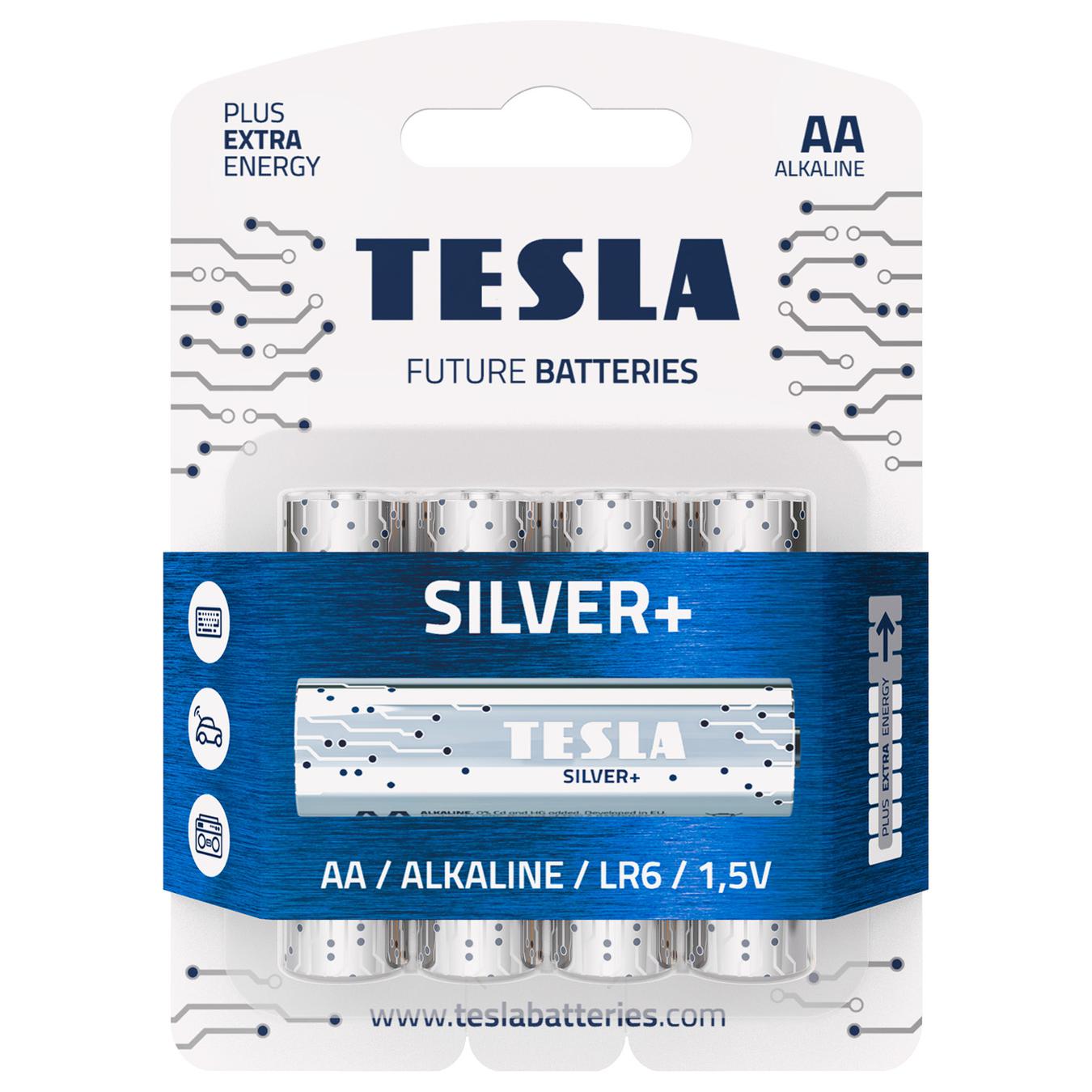 

Батарейки Tesla Silver AA 4шт