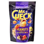 Арахіс в хрусткій оболонці Mr.Check мікс смаків 150г