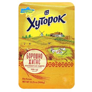 Hutorok Rye Flour 900g - buy, prices for - photo 2