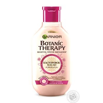 Шампунь Botanic Therapy рицинова олія і мигдаль 400мл купити, ціни на МегаМаркет - фото 1