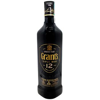Виски Grant's Triple Wood 12 лет 40% 0,75л