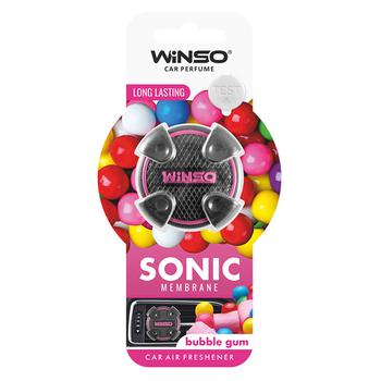 Освежитель воздуха Winso Sonic мембранный на дефлектор Bubble Gum 531080 - купить, цены на Таврия В - фото 1