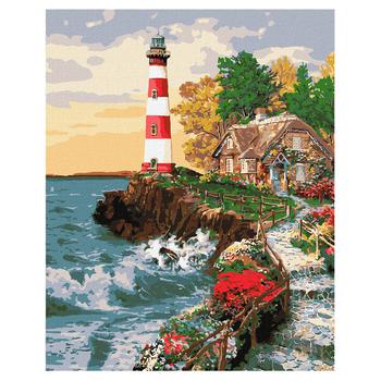 Ideyka House at the Lighthouse Set for Painting by Numbers 40x50cm - buy, prices for - photo 1
