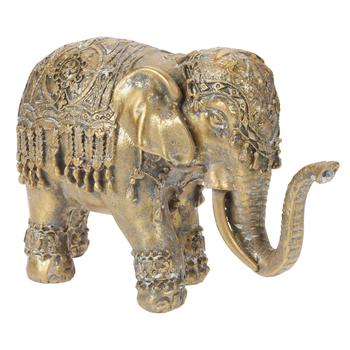 Elephant Golden Decorative Figure 192x70x123mm