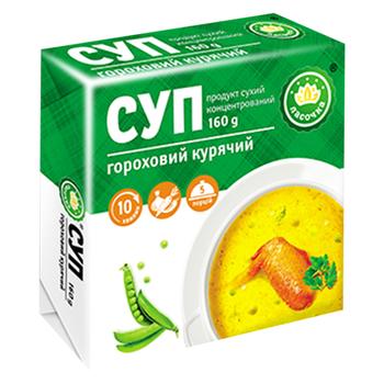 Lasochka Chicken Pea Soup 160g - buy, prices for Supermarket "Kharkiv" - photo 1