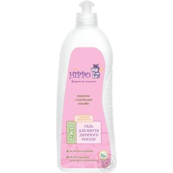 Gel Hippo for washing dishes 500ml - buy, prices for MegaMarket - photo 1